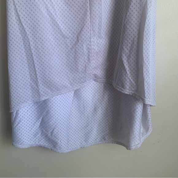 Nike Dr Fit Light Gray high low lightweight tank Top size 2XL - Picture 5 of 6